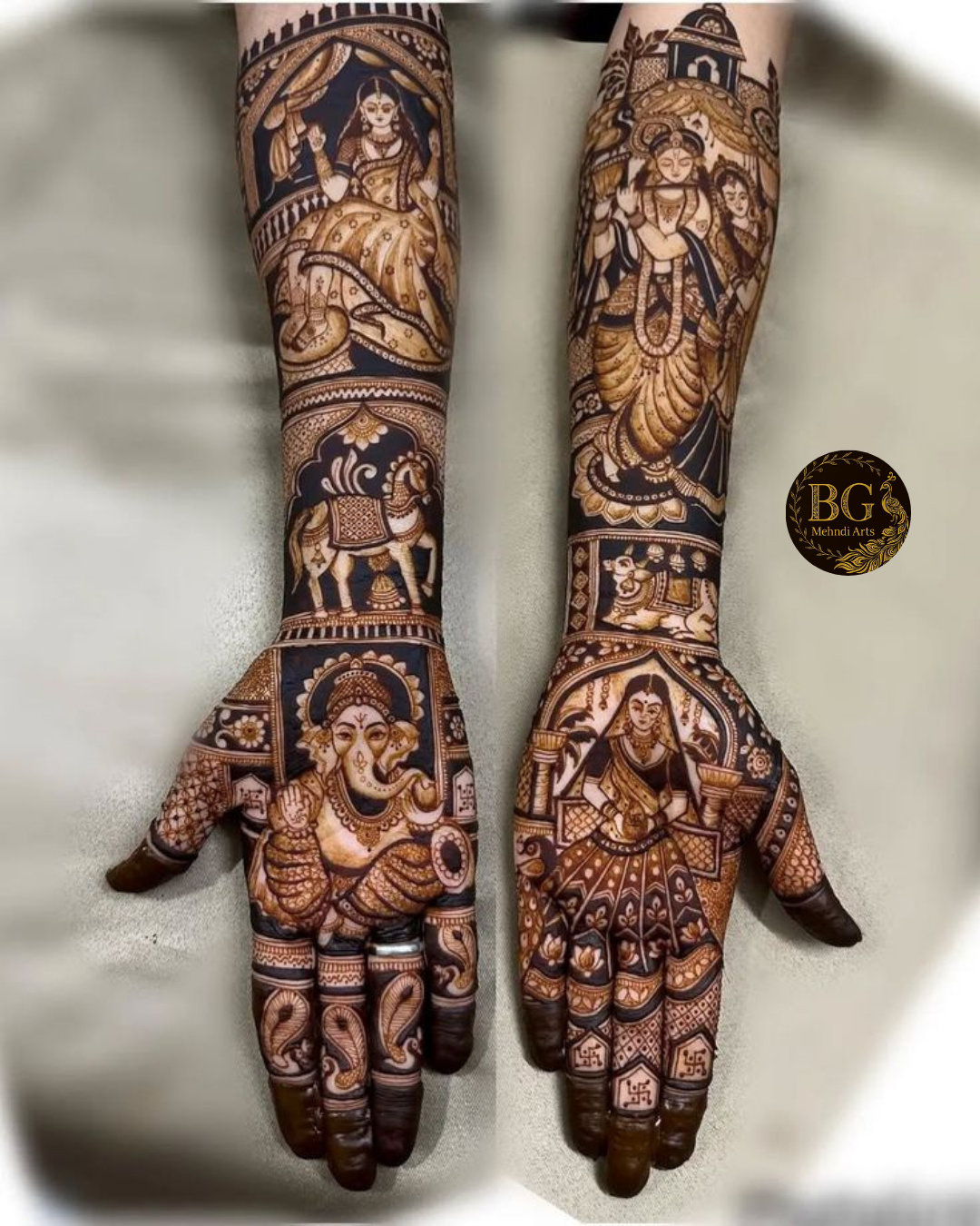 Best Groom Mehndi Artist For Weddings In Gurugram